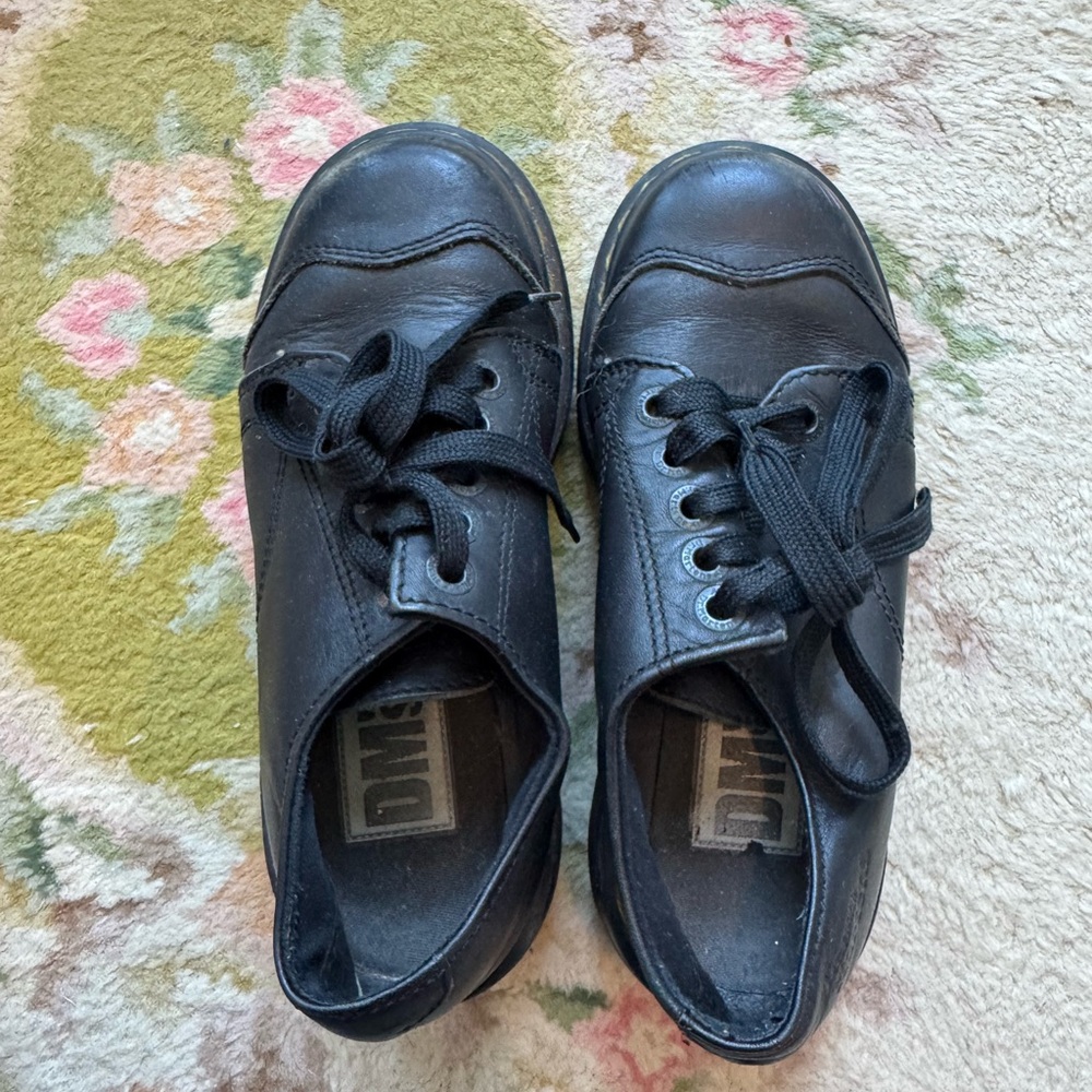 Dr. Martens Black Leather Shoes
